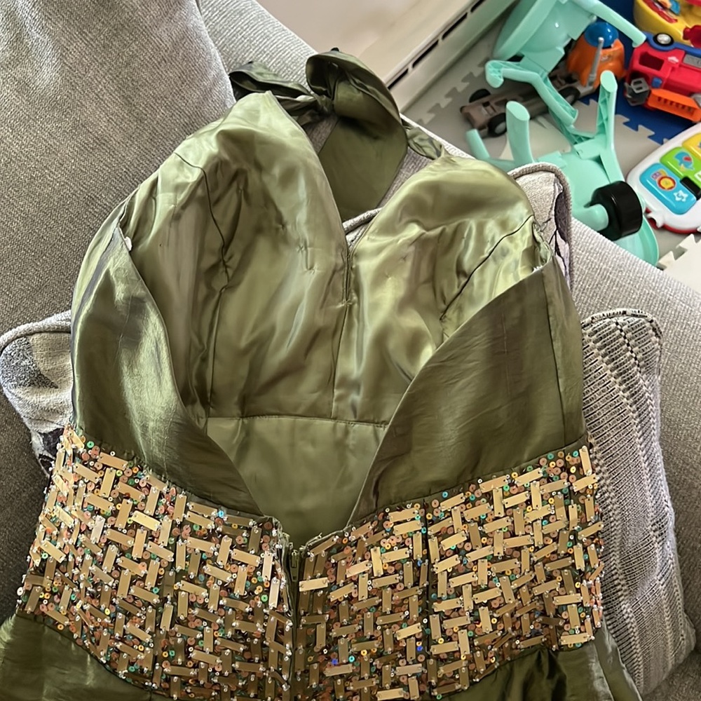 Hunter Green Cover Up Dress